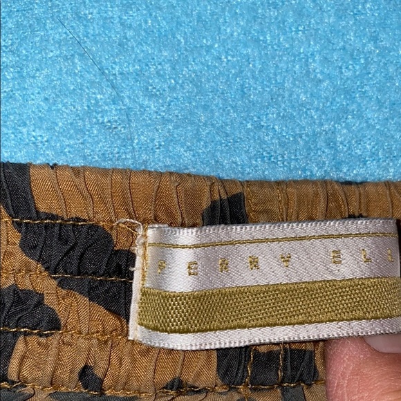 PERRY ELLIS silk cheetah print boxers button fly elastic waistband comfy size S - Picture 3 of 10